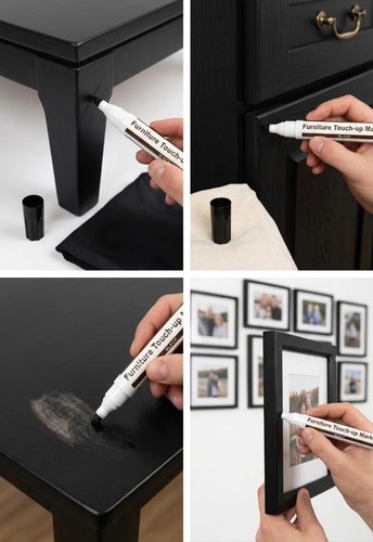 Black furniture touch - black,
