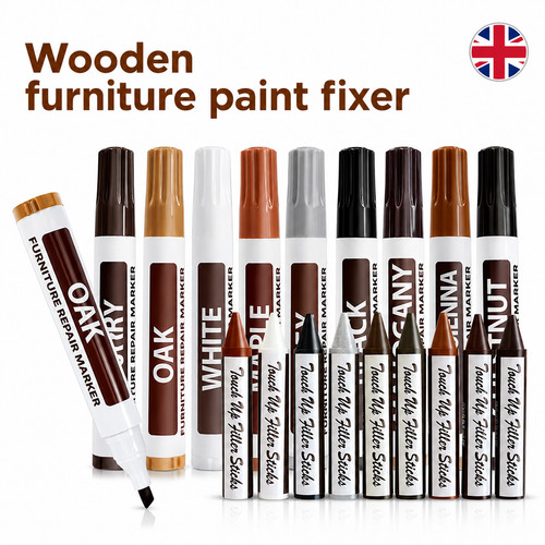 Wood stain touch marker - touch-up,