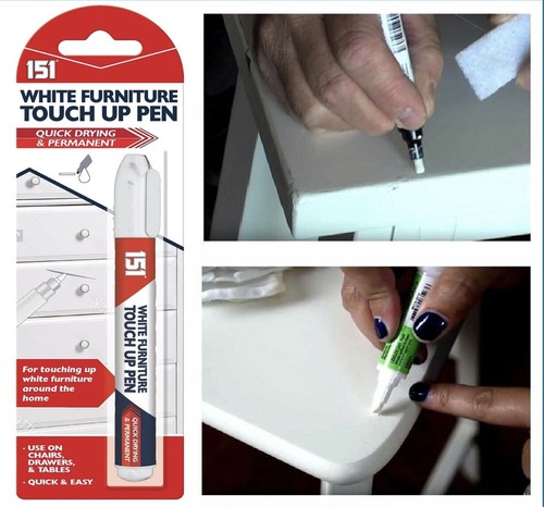 White furniture touch - touch, up