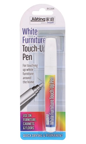 White furniture touch - touch, up