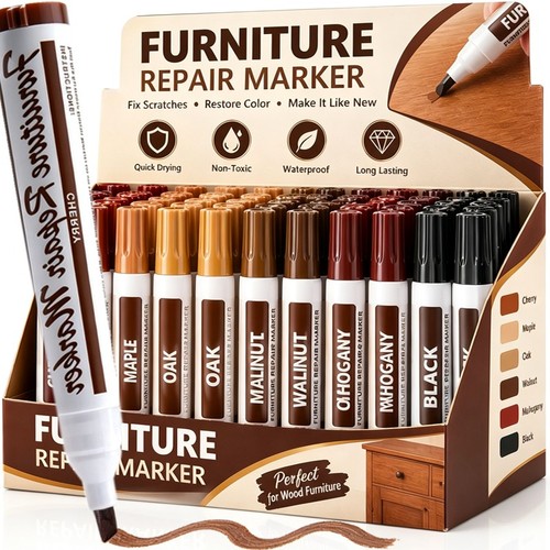 Wood stain touch - stain, marker
