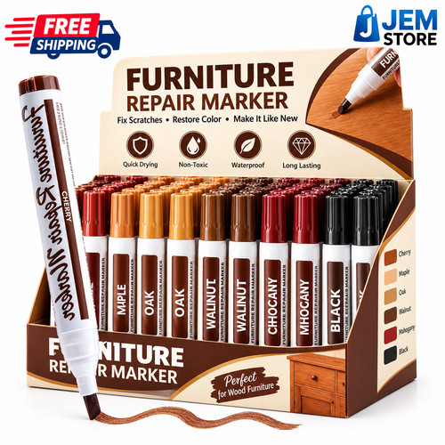 Wood stain touch - touch-up, marker